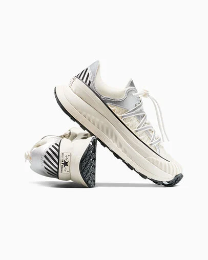 Chuck 70 AT-CX Metallic Dull Silver/Egret/Black, Detail Angle View