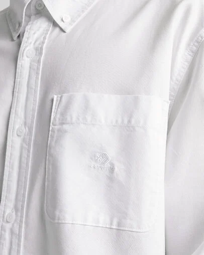 Oxford Shirt White, Detail View