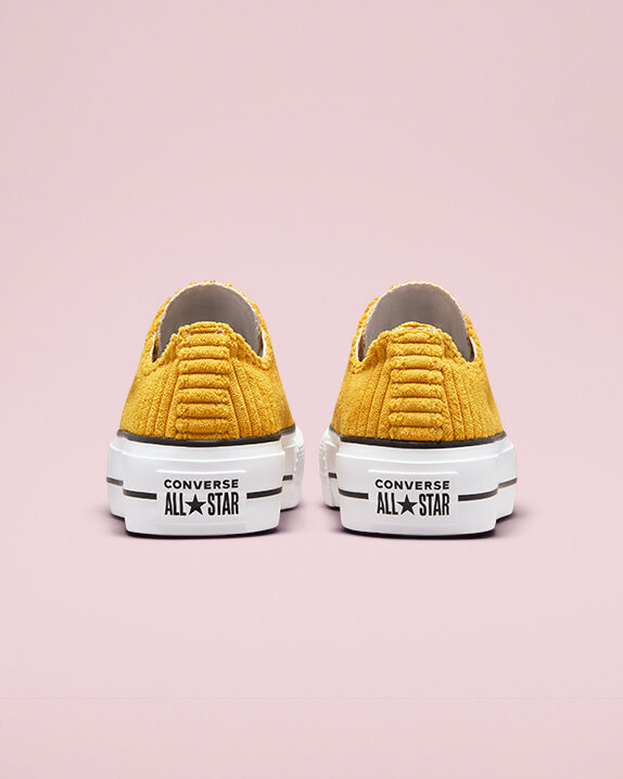 all yellow sneakers
