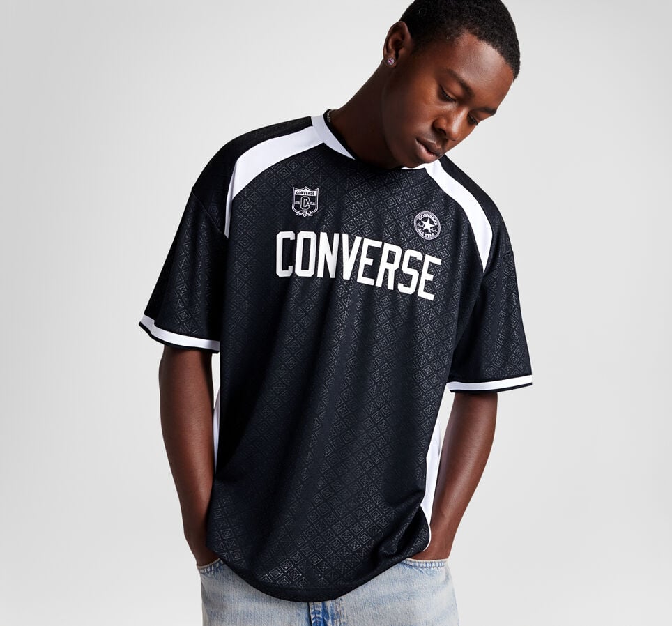 Soccer Jersey Converse Black