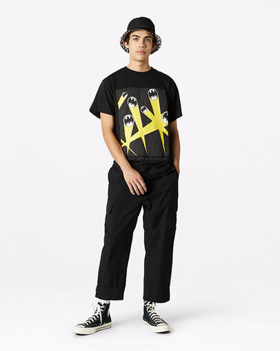 Converse x Batman x Chinatown Market Short Sleeve Black