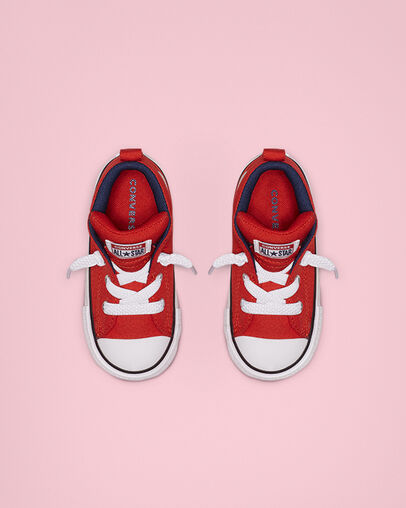 Chuck Taylor All Star Street Mid Habanero Red/Navy/White