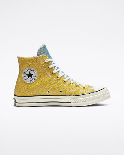 Converse x JW Anderson Glitter Chuck 70 High Top Barbados Cherry/Sulphur/Egret