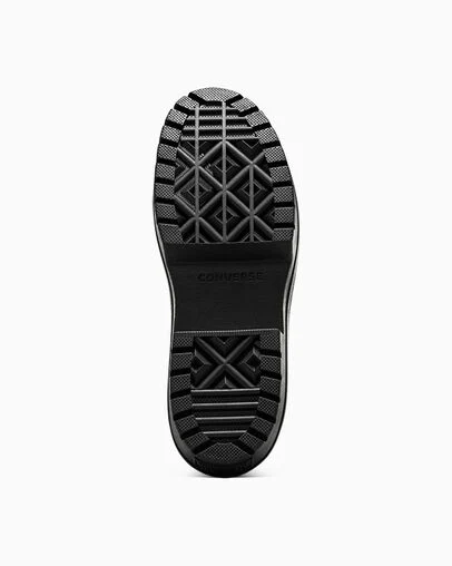 Chuck Taylor All Star Lugged Heel Mary Jane Platform Black/Black/Gold, Outsole View