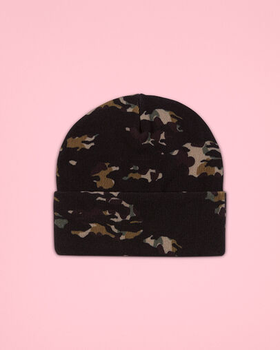 Space Mountain Beanie Black Camo