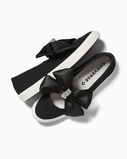 Chuck Taylor All Star Dainty Ballerina Charms Black/Egret/Gold