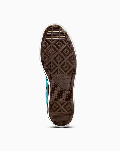 Chuck Taylor All Star Lift Platform Stars Ocean Drip/White/Black, Outsole View