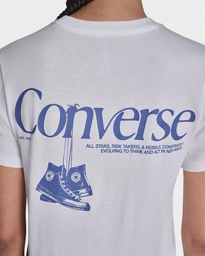 Hanging Shoes T-Shirt White 10A