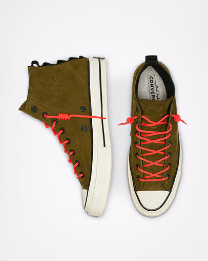 Nubuck Leather Chuck 70 Surplus Olive/Black/Bright