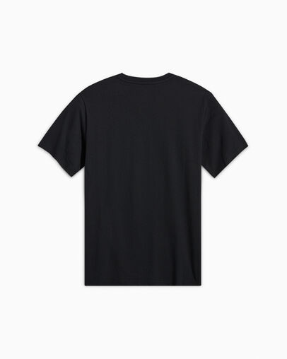 Varsity T-Shirt Converse Black, Back View