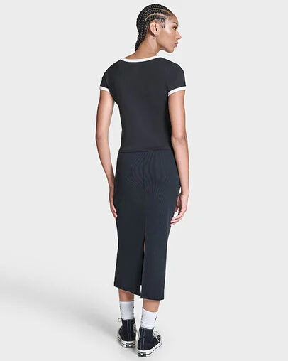 Retro Box Star T-Shirt Black, Detail View