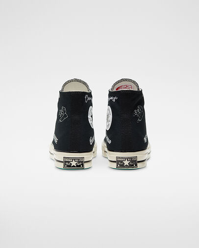 Wordmark Chuck 70 Black/White/Enamel Red