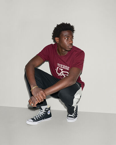 Stripe Relaxed Sweatpants Converse Black Multi