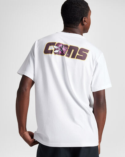 CONS Wasp T-Shirt White, Back View