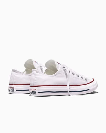 Chuck Taylor All Star Canvas Optical White, Heel View