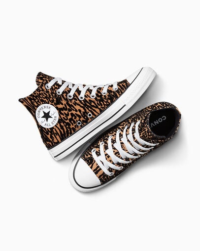 Chuck Taylor All Star Leopard Incensed/Black/White, Angled View