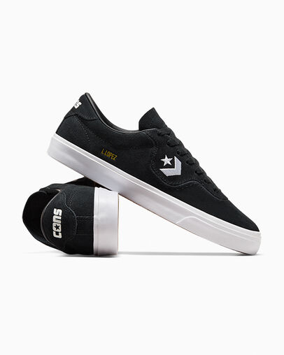 Louie Lopez Pro Low Top Black/Black/White