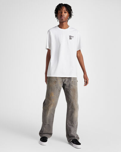 CONS Camera T-Shirt White, Full Body View
