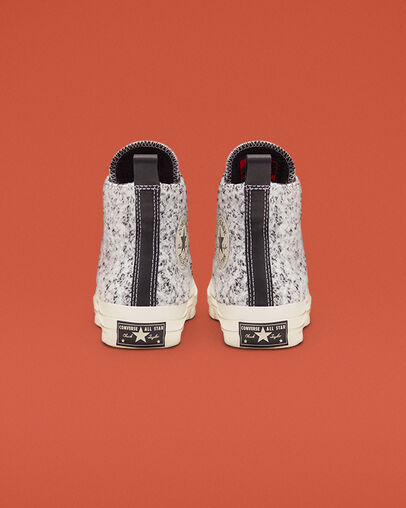 Boucle Wool Chuck 70 White/Black/Egret