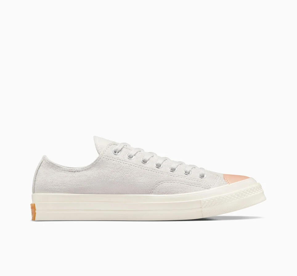 Chuck 70 Nubuck & Vachetta Barely Grey/Vachetta Beige