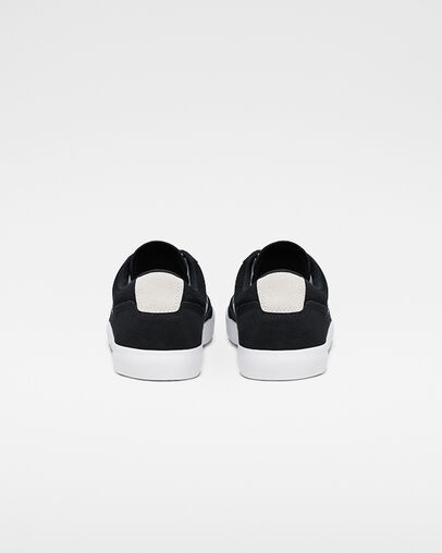 Suede and Leather Net Star Classic Black/White/White