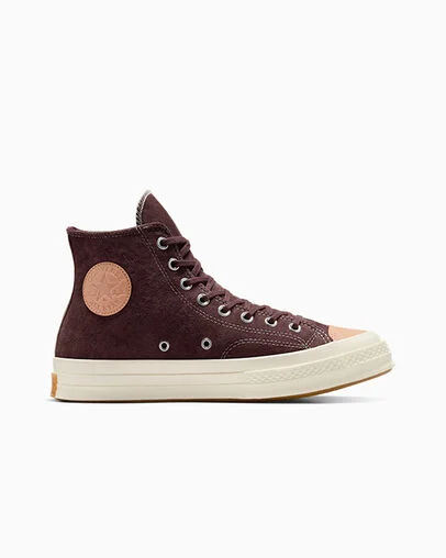 Chuck 70 Nubuck & Vachetta Rugged Brown/Vachetta Beige, Outer Side View