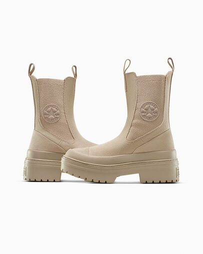 Chuck Taylor All Star Lugged Heel Chelsea Boot Vintage Cargo/Vintage Cargo, Detail Angle View