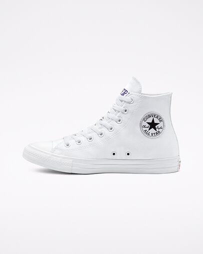 Los Angeles Lakers Converse x NBA Chuck Taylor All Star White/White/White