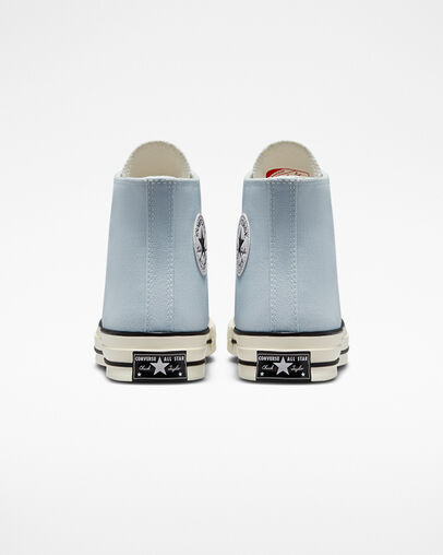 Chuck 70 Seasonal Color Ghosted/Egret/Black, Heel View