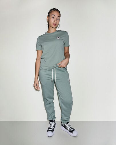 Retro Chuck Taylor Patch Joggers Thyme Again Green