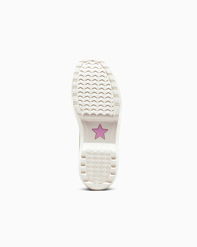Chuck Taylor All Star Lugged Lift Platform Craft Remastered Utility/Egret/Grape Fizz, Outsole View