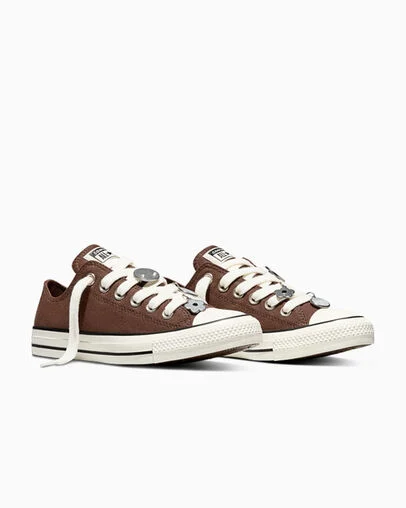 Chuck Taylor All Star Nostalgic Charms Heavy Duty Brown/Egret/Black, Detail Angle View