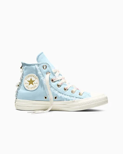 Chuck Taylor All Star Dainty Florals Clear Skies/Egret/Rose, Outer Side View
