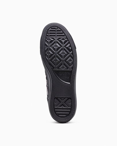 Chuck Taylor All Star Glow In The Dark Moths Black/Black/Cliffside Rose, Outsole View