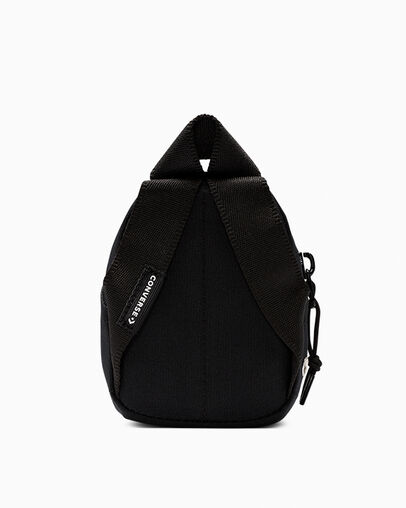 Mini Go 2 Pouch Converse Black, Back View