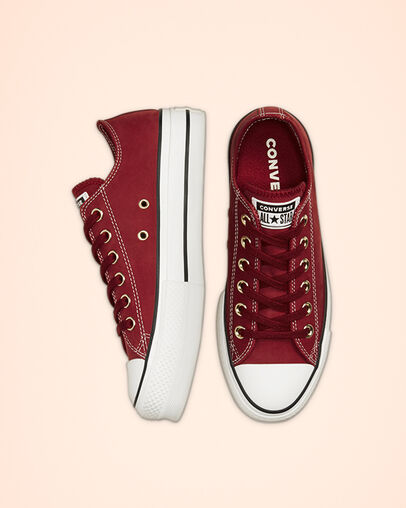 Nubuck Chuck Taylor All Star Platform Black Alley Brick/White/Black