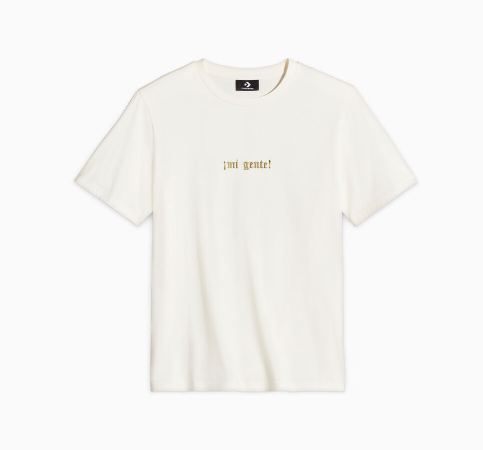 Mi Gente Aqui Alla T-Shirt Egret