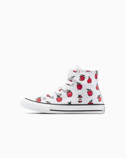Chuck Taylor All Star Easy-On Allover Apples White/Red/Black, Inner Side View