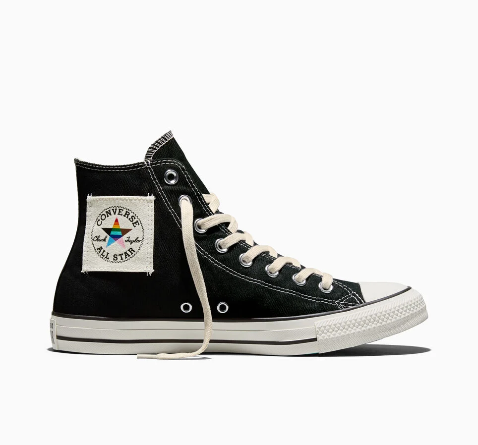 Chuck Taylor All Star Pride Patch Black/Egret/Egret