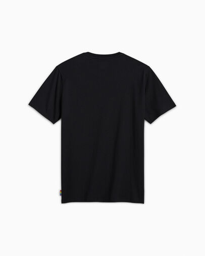 Converse Pride Unisex Standard T-Shirt Converse Black, Back View