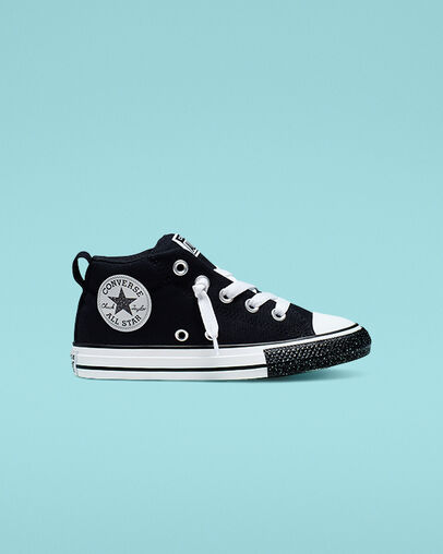Canvas Speckle Chuck Taylor All Star Street Black/White/Turbo Green