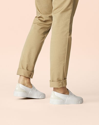 One Star CC Slip White/White/White