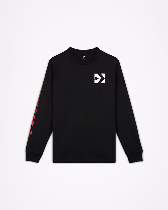 converse garage patch long sleeve