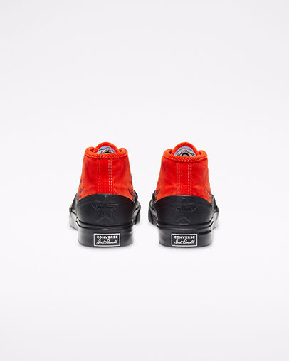 Converse x A$AP NAST Jack Purcell Chukka Archive Flame Cherry Tomato/Black/Black