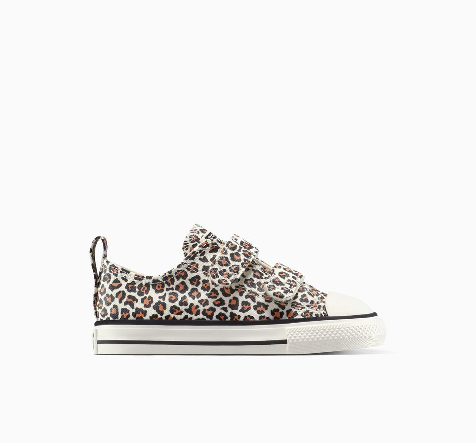 Chuck Taylor All Star Leopard Easy On Egret/White/Black