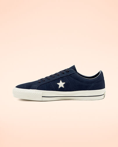 Suede CONS One Star Pro Dark Obsidian/Egret/Egret