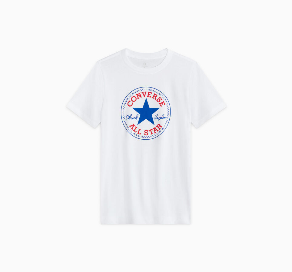Chuck Patch Short Sleeve White