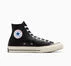 Chuck 70 Leather Black/White/Egret
