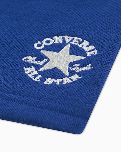Embroidered Chuck Taylor Patch French Terry Shorts Converse Blue