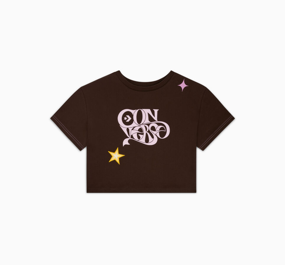 Black Joy Cropped Relaxed T-Shirt Fresh Brew